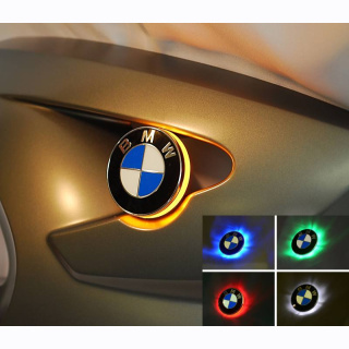 R1200GS 2004-2007 two colour BMW roundel badge lights