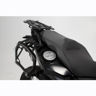 PRO side carrier. Black. BMW F 650/700/800 GS.