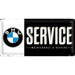 Blechschild BMW - Service