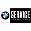 Blechschild BMW - Service