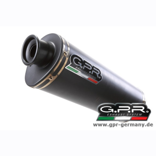 GPR Trevale Nero BMW F 650 CS Scarver 2001-06 Slip On