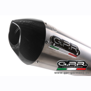 GPR GP Evolution Titan BMW F 650 CS Scarver 2001-06 Slip On Endschalldämpfer