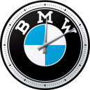 Wall clock "BMW - Logo"