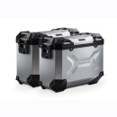 TRAX ADV aluminium case system. silver. BMW R 1300 GS