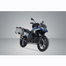 TRAX ADV aluminium case system. silver. BMW R 1300 GS