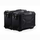 TRAX ADV aluminium case system. Black 45/45L.