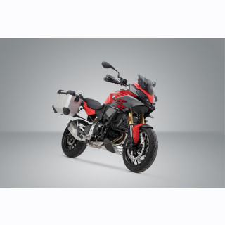 TRAX ADV Alukoffer-System. BMW F 900 XR silber 37/37L.