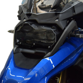 Headlight protector, foldable - clear