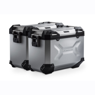 TRAX ADV aluminium case system  BMW F 900 XR-silver