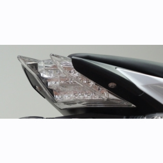 LED Rücklicht BMW S 1000 RR klar Reflektor chrom